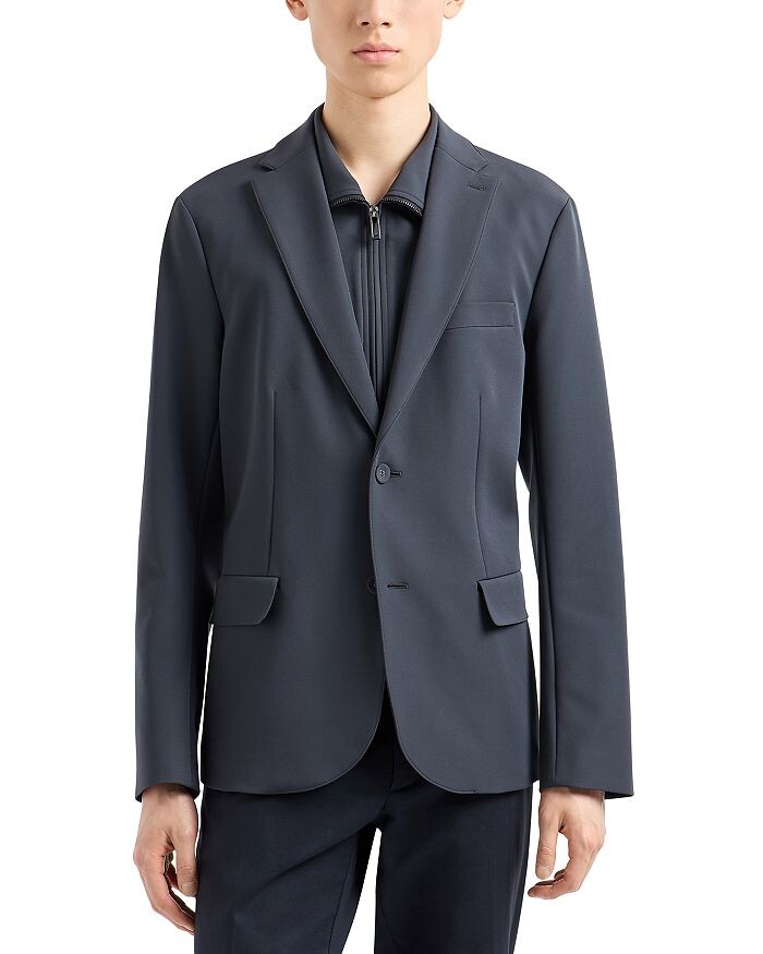 

Блейзер Emporio Armani Comfort, синий