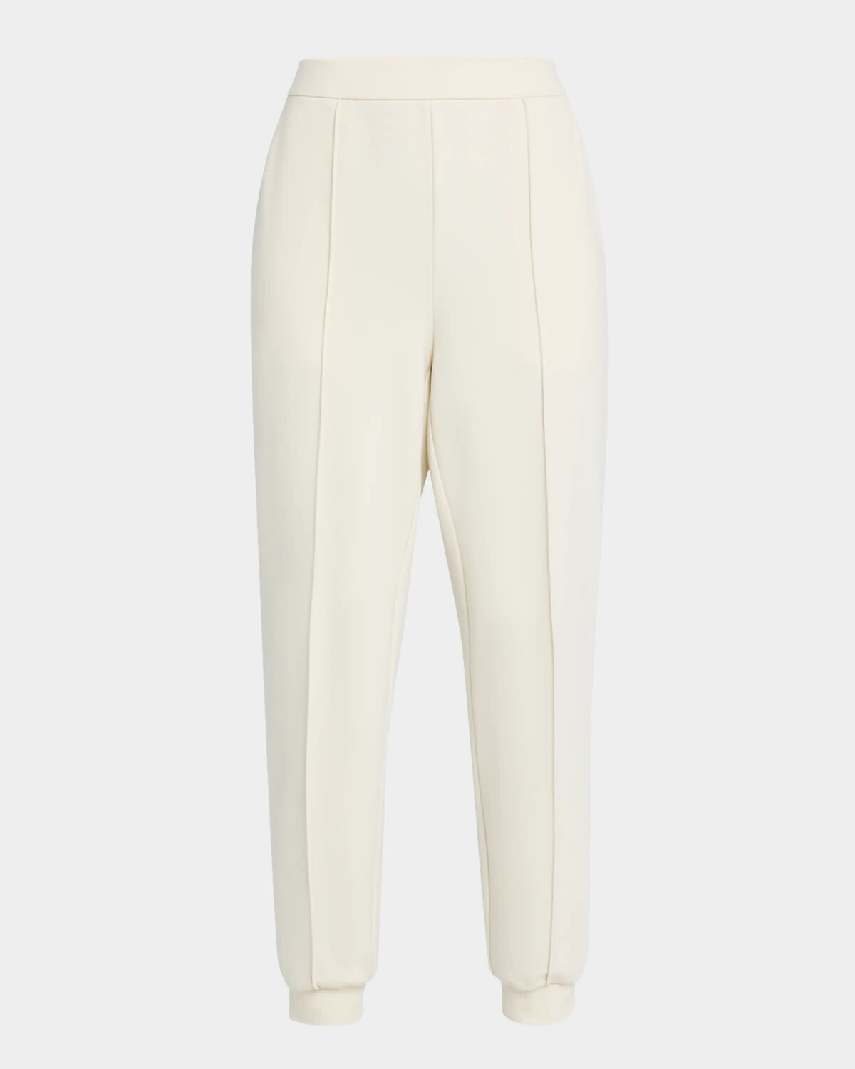 

Легкие джоггеры Petite с защипами из понте Eileen Fisher, цвет Almond