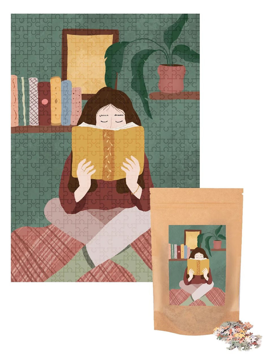 

Пазл «Один дома» Олы Крингерт 500 шт. - Муно Головоломка Muno Puzzle