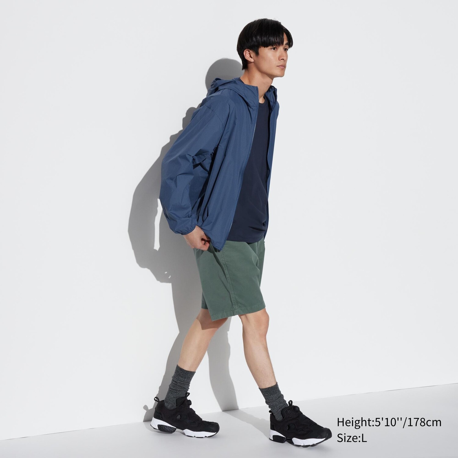 

Китайские шорты UNIQLO, зеленый