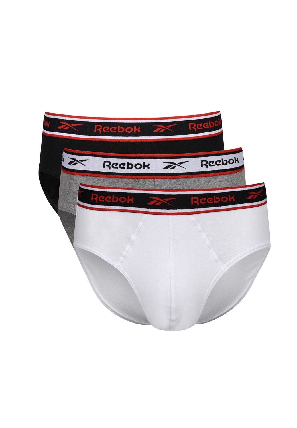 

Трусы Reebok s 3 Pack, черный