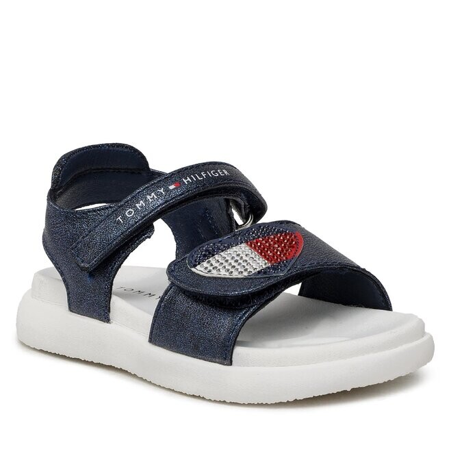 

Сандалии Tommy Hilfiger StrassHeart Velcro, темно-синий