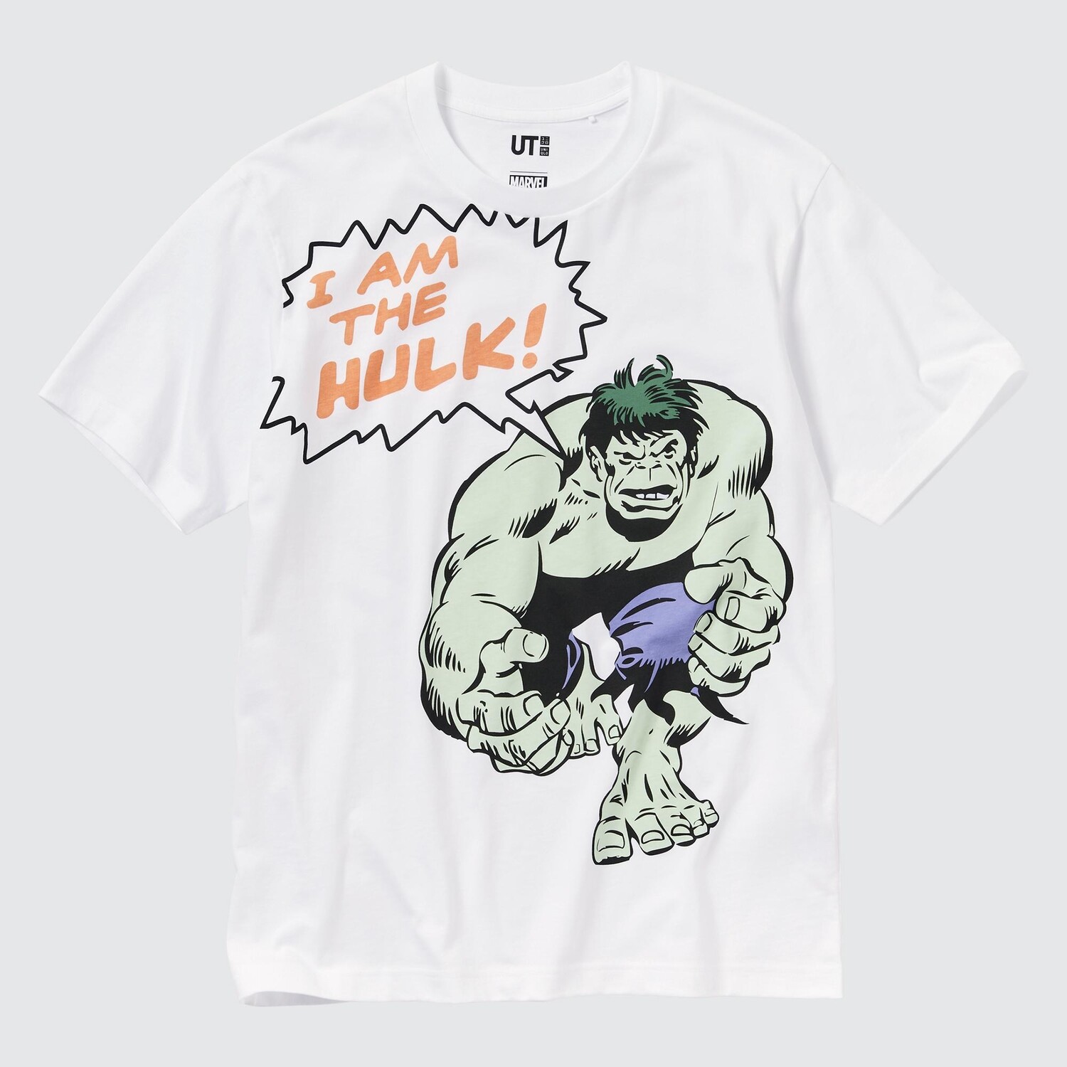 

Футболка Uniqlo Magic For All Forever Ut Hulk с принтом, белый