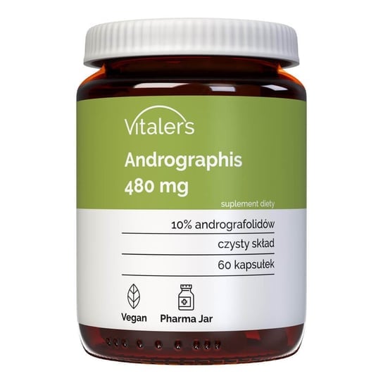 

Андрографис Vitaler's, 480 мг - 60 капсул