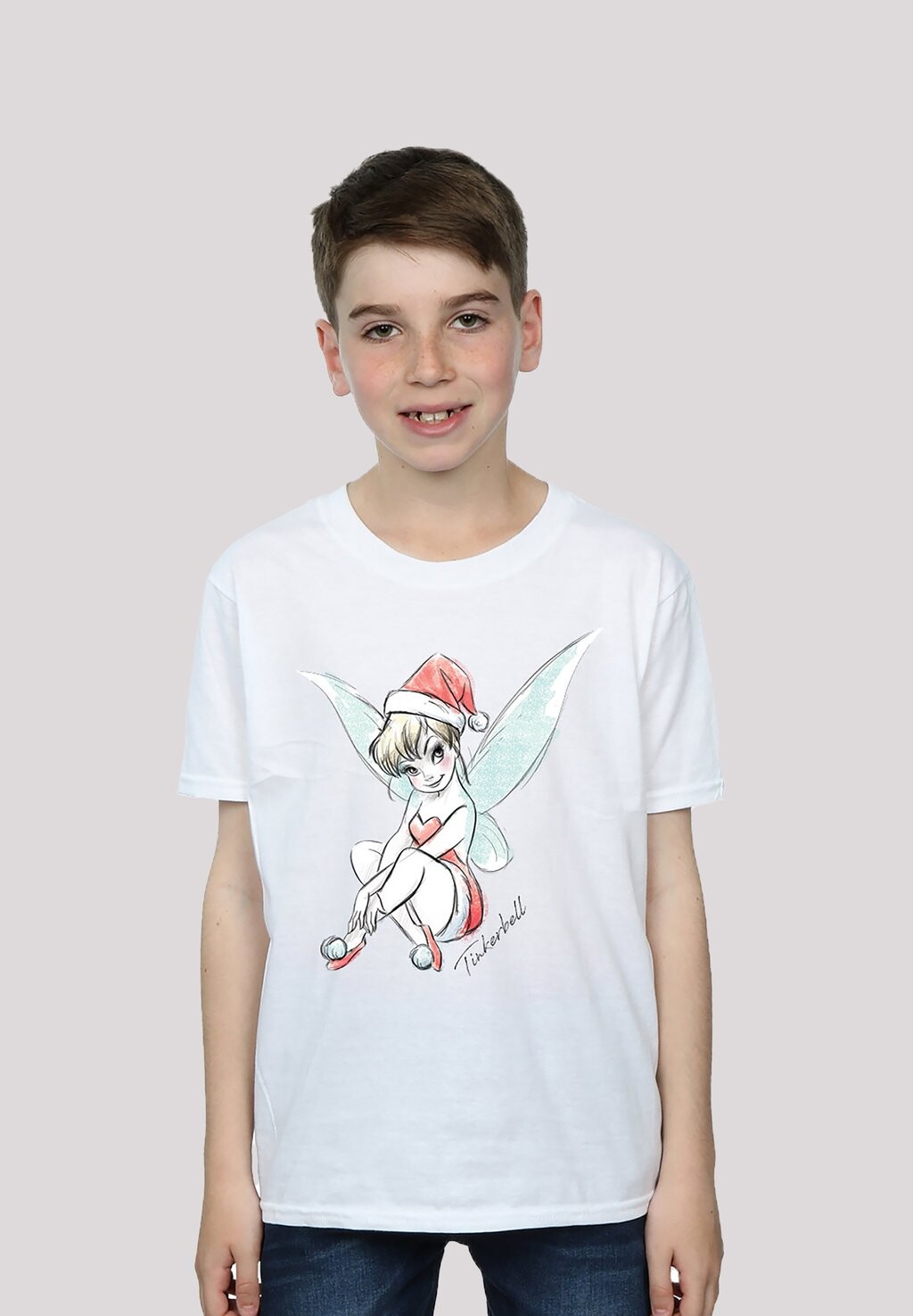 

Футболка с принтом Disney Tinkerbell F4NT4STIC, белый