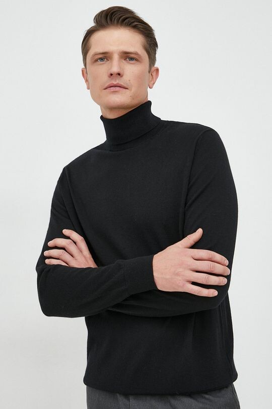 

Шерстяной свитер GAP Gap, черный