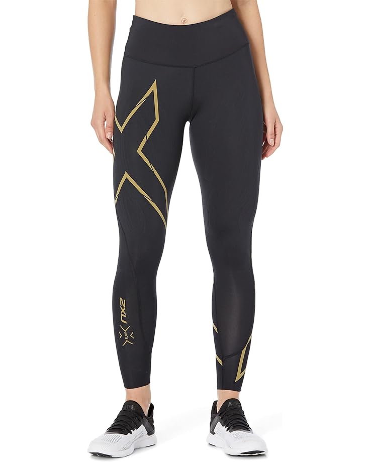 

Тайтсы 2XU Light Speed Mid-Rise Compression, черный