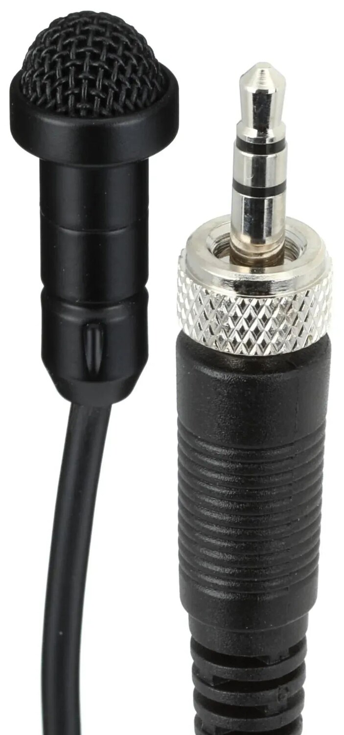 

Миниатюрный петличный микрофон Acacia Audio LIZ для беспроводной связи Sennheiser — черный
