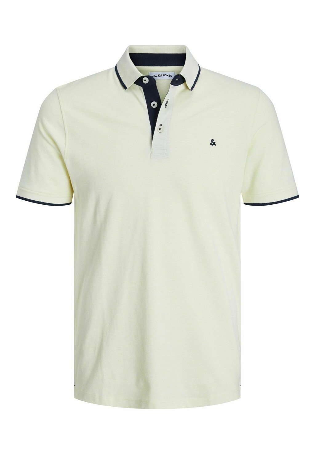 

Рубашка поло JJEPAULOS Jack & Jones, молоко