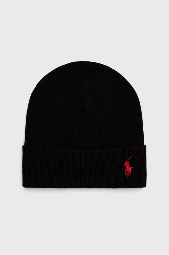 

Хлопковая кепка Polo Ralph Lauren, черный