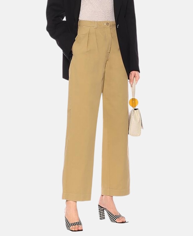 

Прямые брюки Acne Studios, цвет Tan