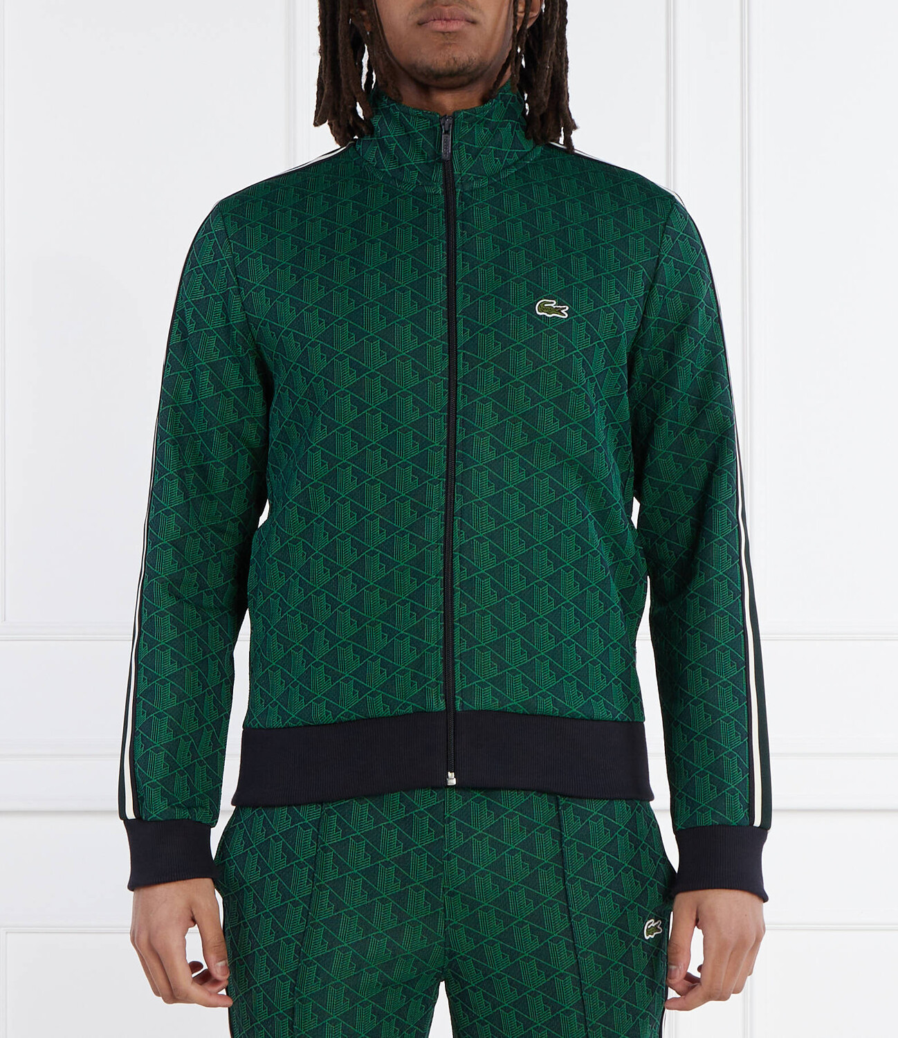 

Спортивная толстовка Lacoste Regular Fit, зеленый