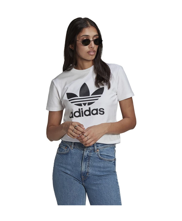 

Футболка Ikonic с логотипом в виде трилистника Adidas, белый