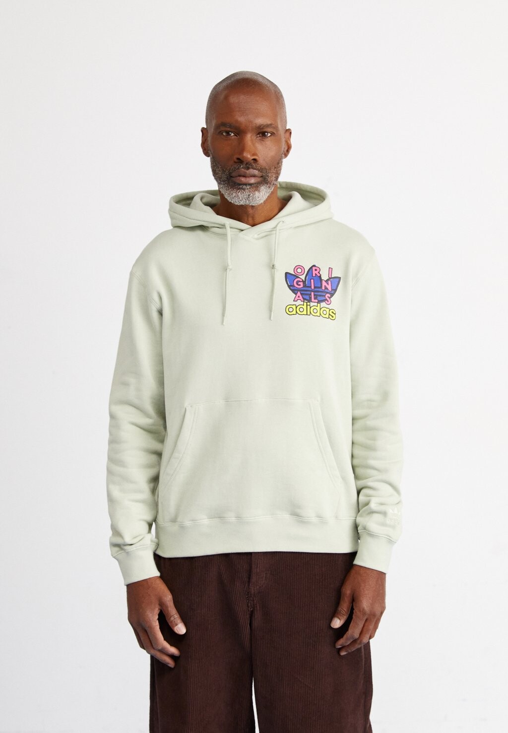 

Толстовка Trefoil adidas Originals, цвет halo green
