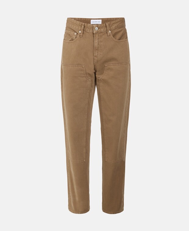 

Прямые джинсы Calvin Klein Jeans, коричневый