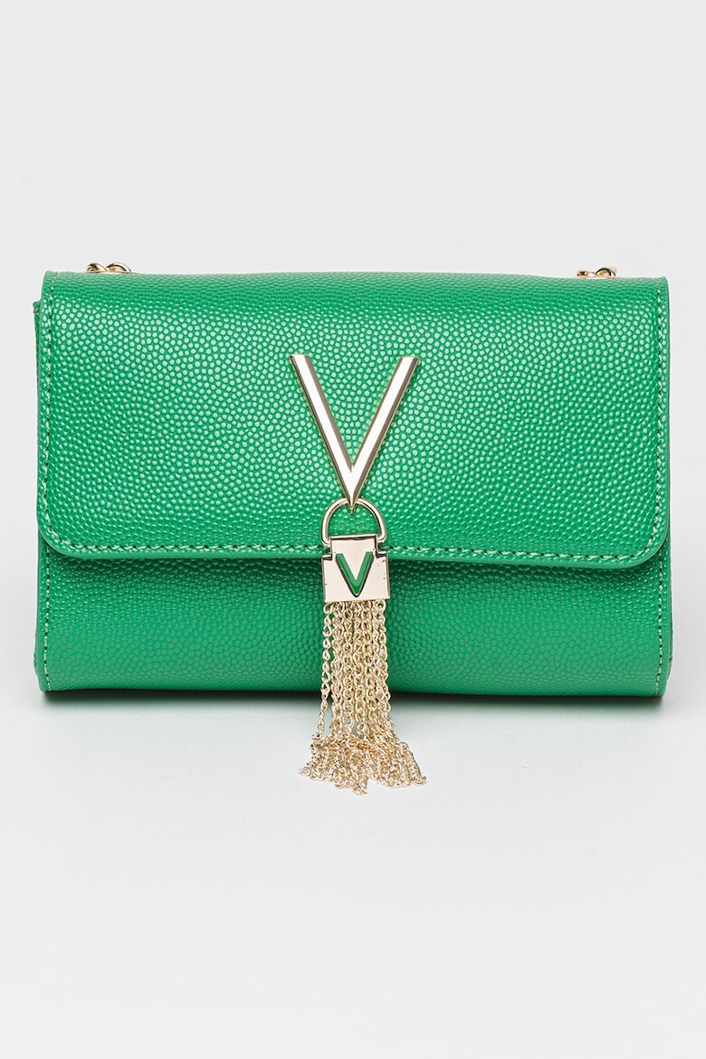 

Сумка Divina из экокожи с ремешком-цепочкой Valentino Bags, зеленый
