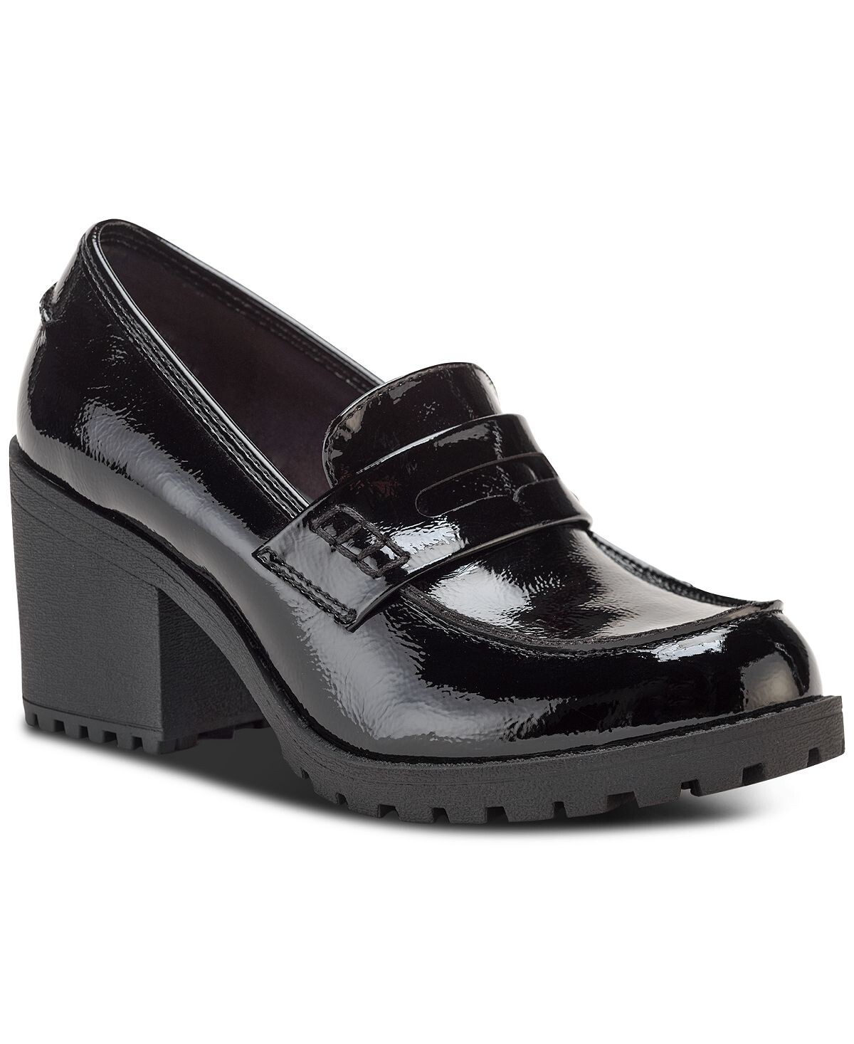 

Лоферы Maycee Lug Sole Sun + Stone, черный