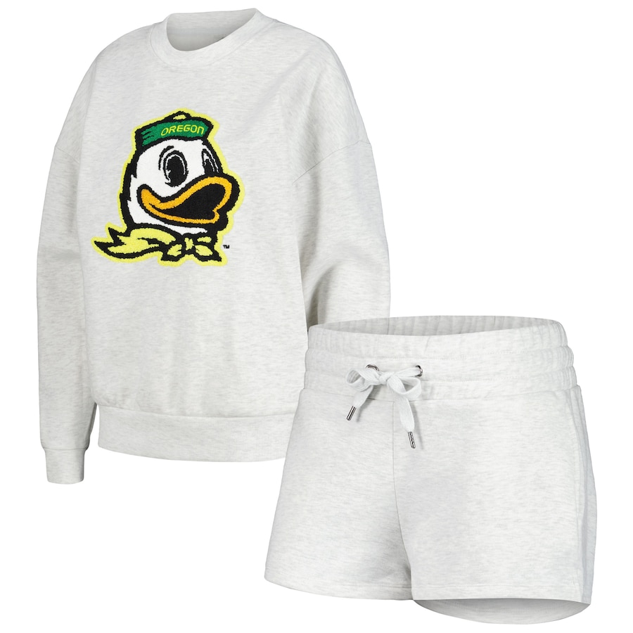 

Пижамный комплект Gameday Couture Oregon Ducks, пепельный