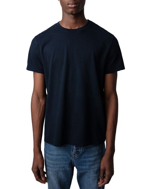 

Футболка Jimmy Cotton с круглым вырезом Zadig & Voltaire, цвет Blue