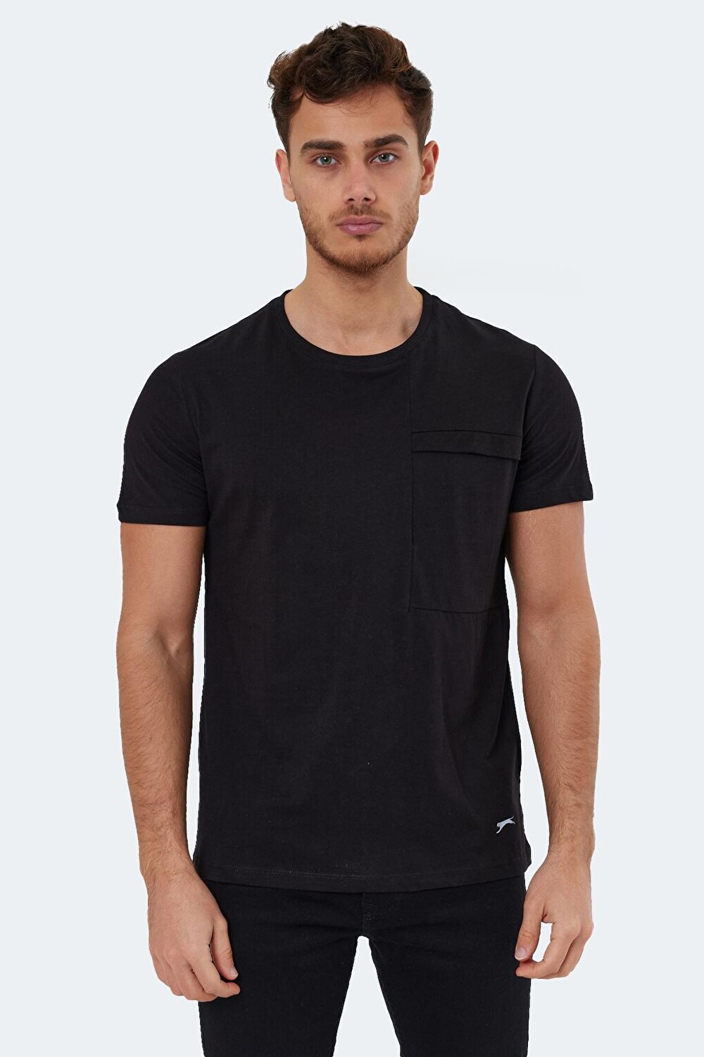 

Футболка мужская KAURI черная SLAZENGER, Черный