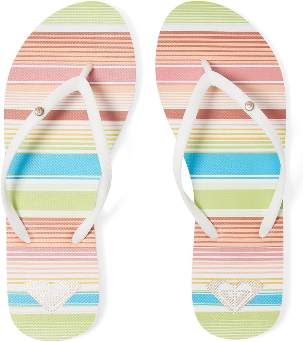 

Сандалии Roxy Bermuda Print, цвет White/Ocean/Citrus
