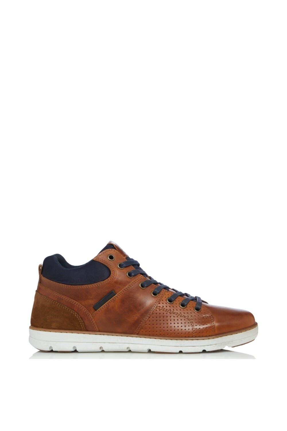 

Высокие кроссовки 'Stakes' Leather Hi Tops Dune London, коричневый