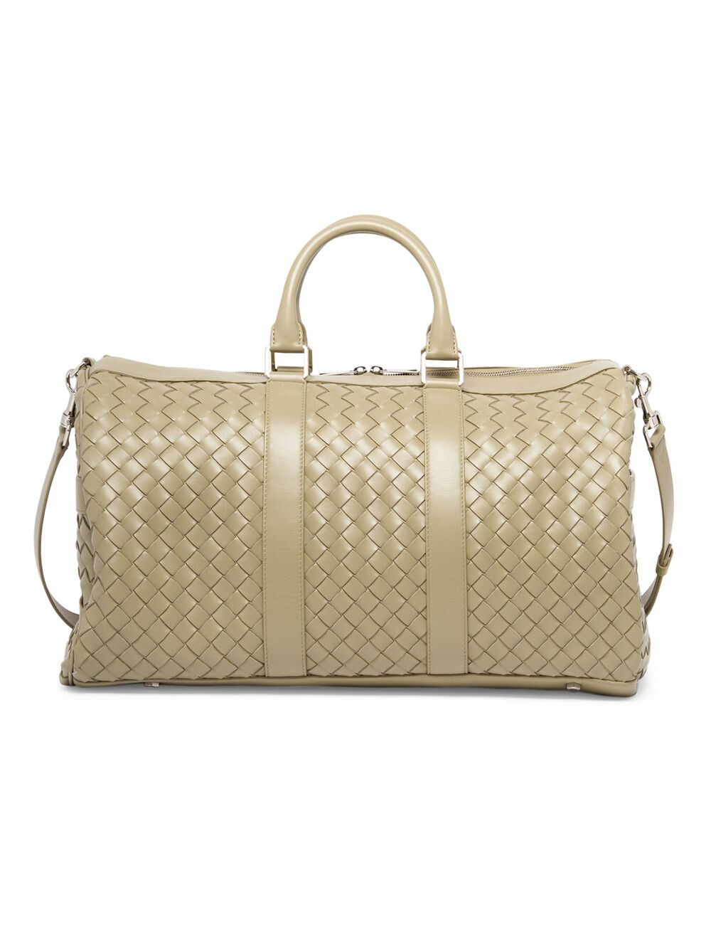 

Кожаная спортивная сумка Intrecciato Bottega Veneta