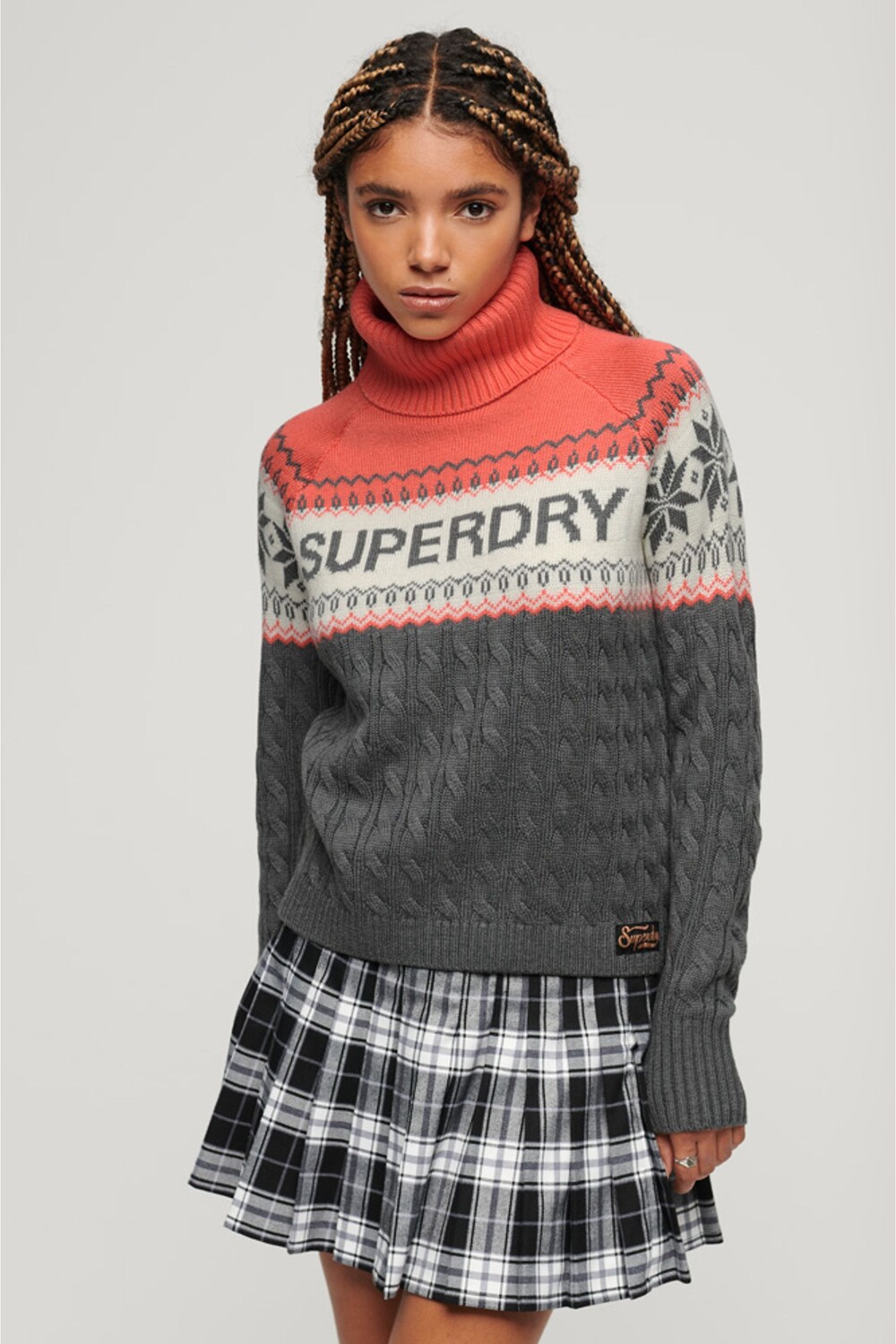 

Лыжный джемпер Aspen Superdry, серый