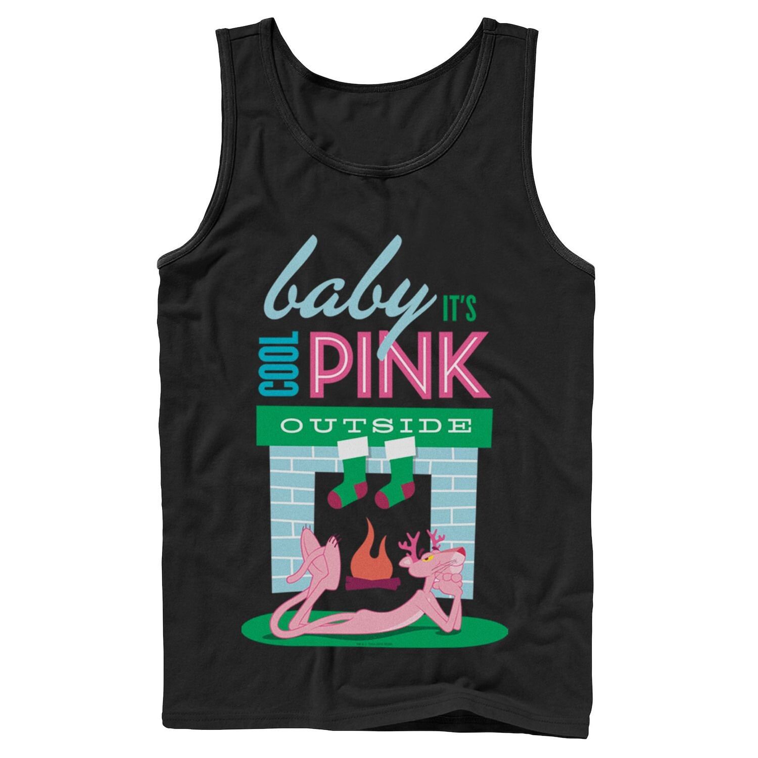 

Мужская праздничная майка Pink Panther Baby It's Cool Pink Outdoor Licensed Character