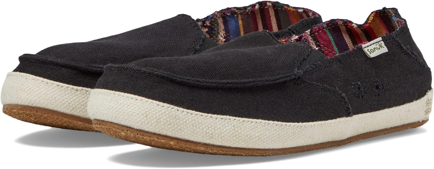 

Лоферы Sanuk Twinny Soft Top, черный