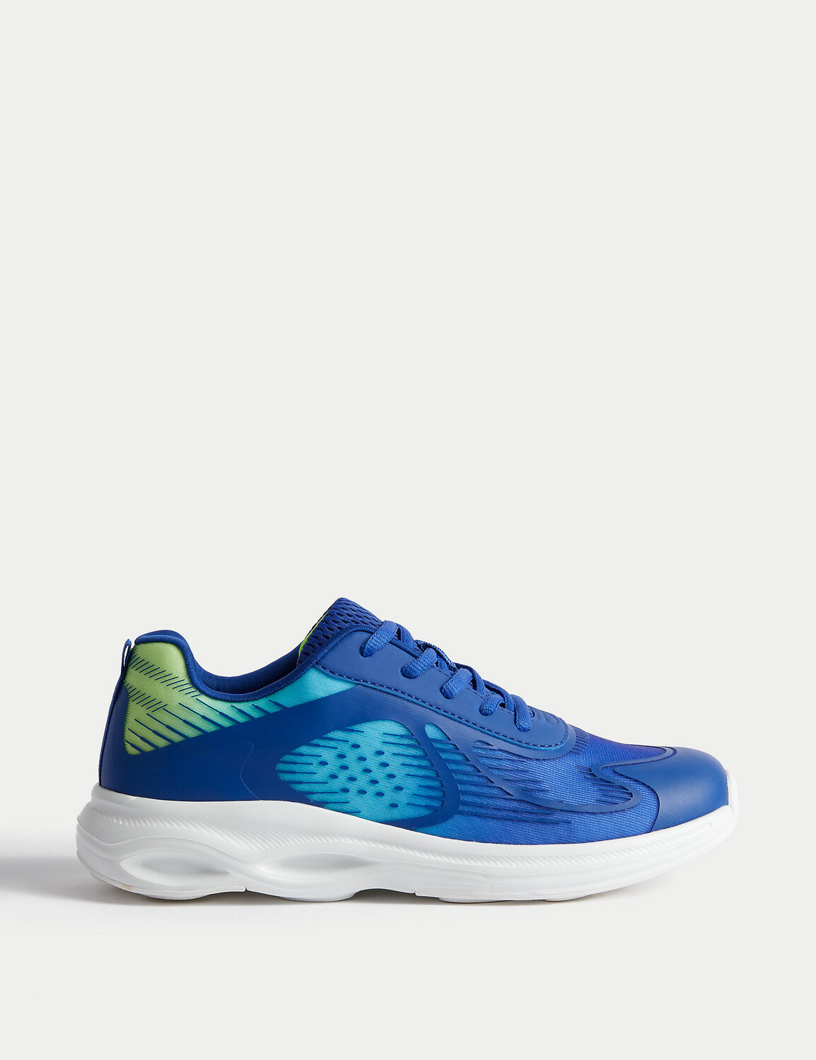 

Детские спортивные кроссовки Freshfeet (13 маленьких — 7 больших) Marks & Spencer, синий микс