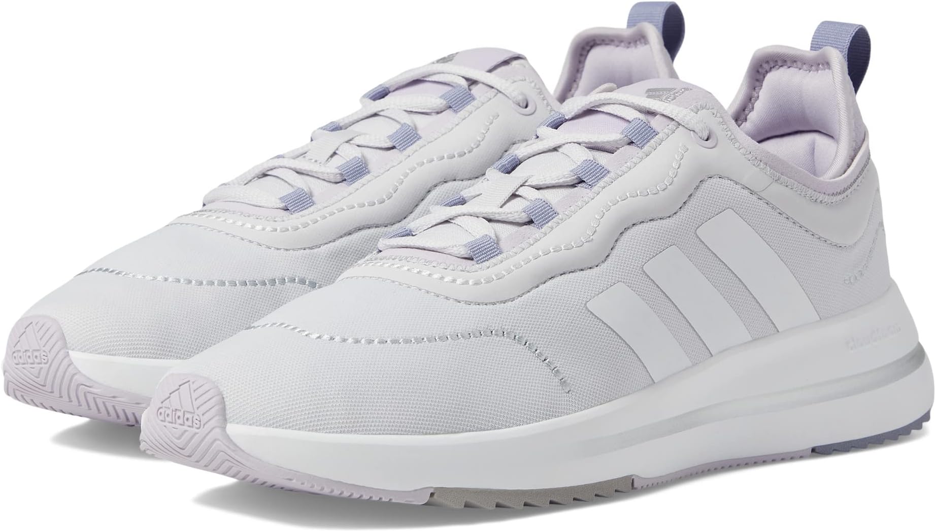 

Кроссовки Comfort Runner adidas, цвет White/Zero Metallic