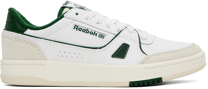 

Бело-зеленые кроссовки Lt Court Reebok Classics