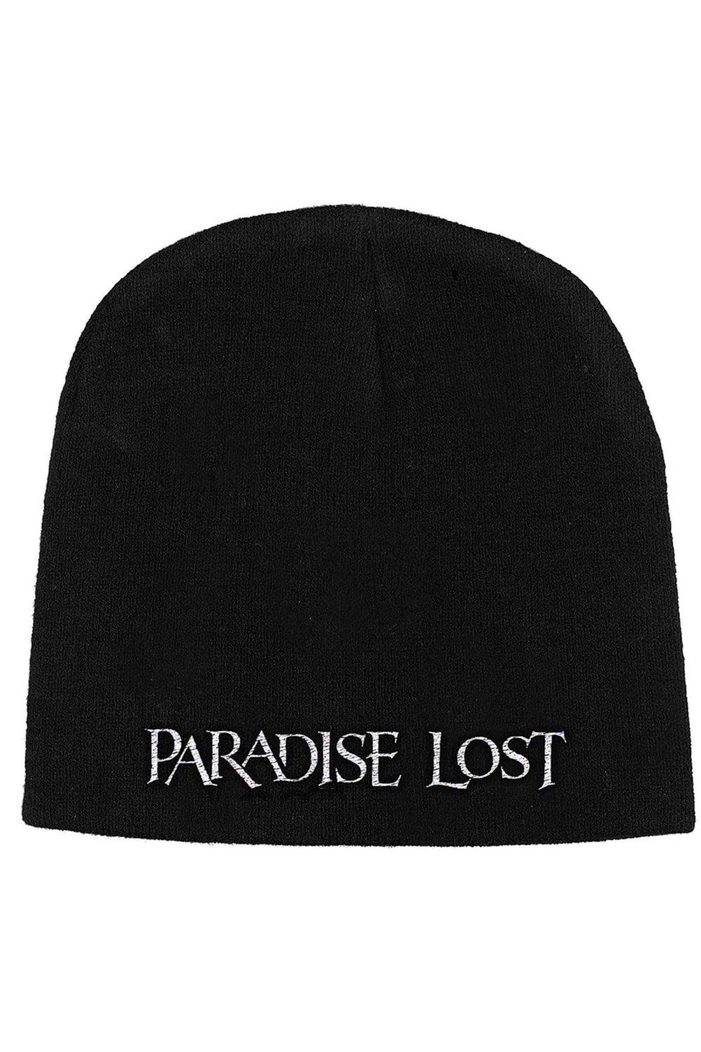Шапка-бини с логотипом Paradise Lost, черный шапка lost ark лост арк 8