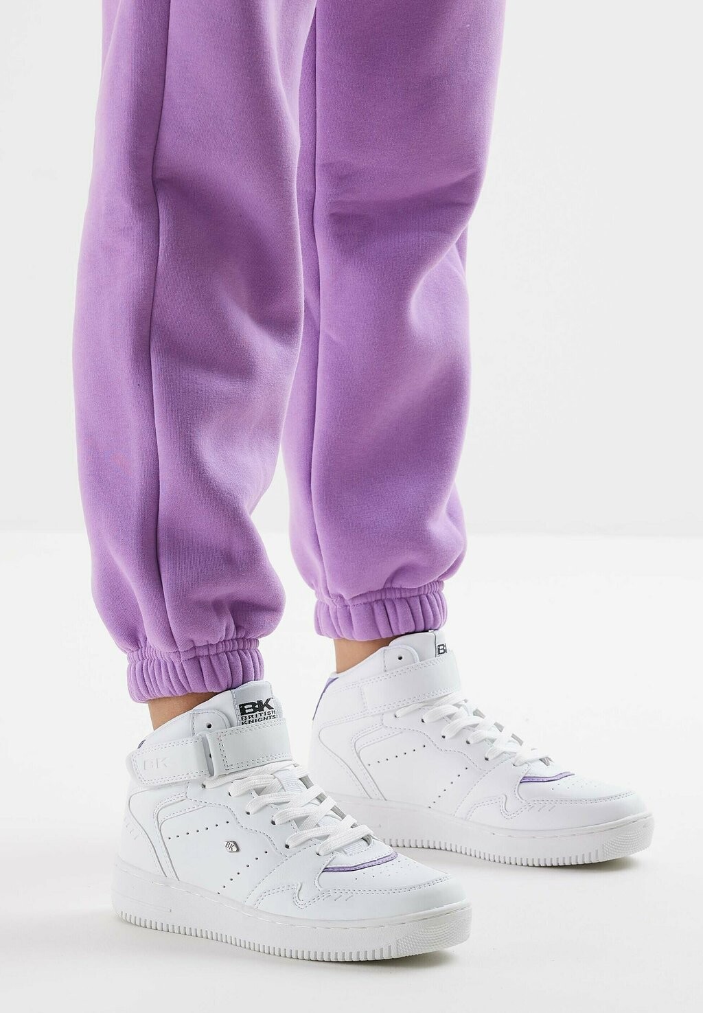 

Кроссовки высокие AURA MID British Knights, цвет white/lilac