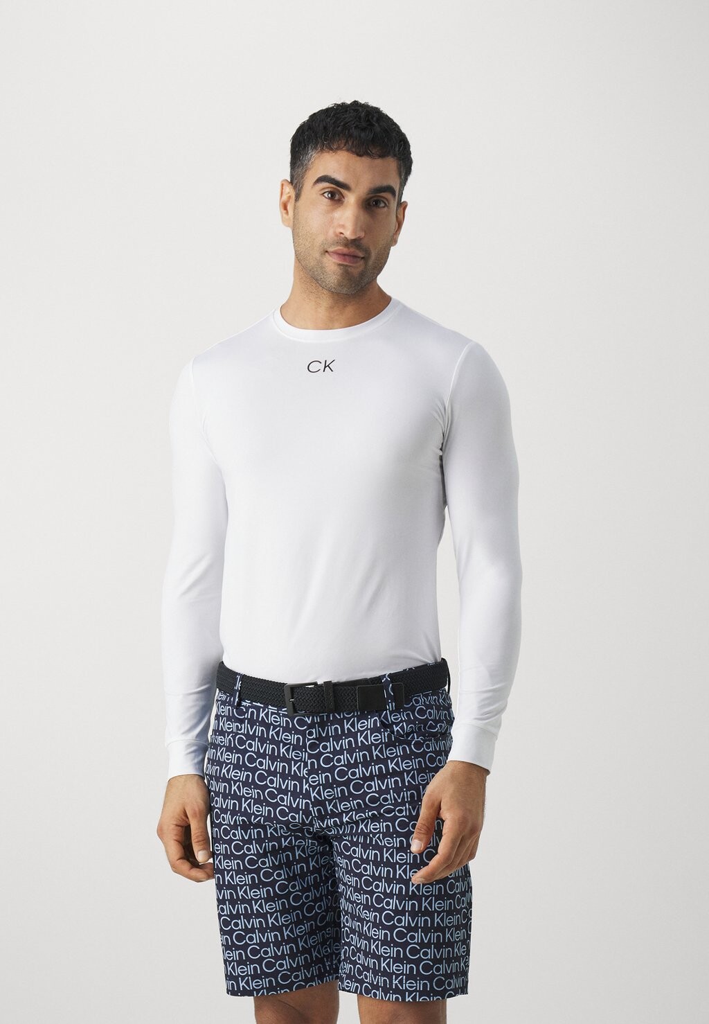 

Футболка с длинными рукавами Base Layer With Logo Calvin Klein, белый