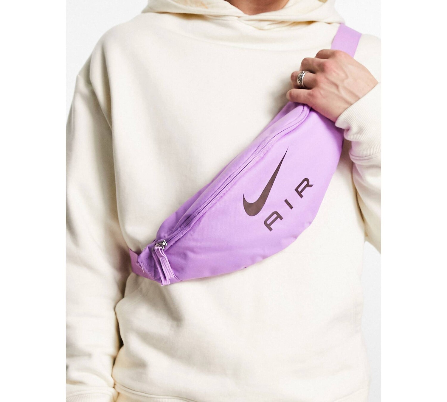 

Поясная сумка Nike Air фиолетового цвета