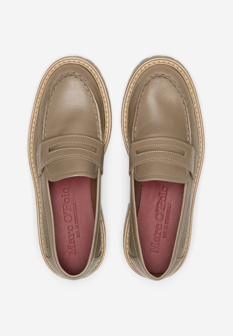 

Повседневная обувь PENNY-LOAFER AUS EDLEM Marc O'Polo, коричневый