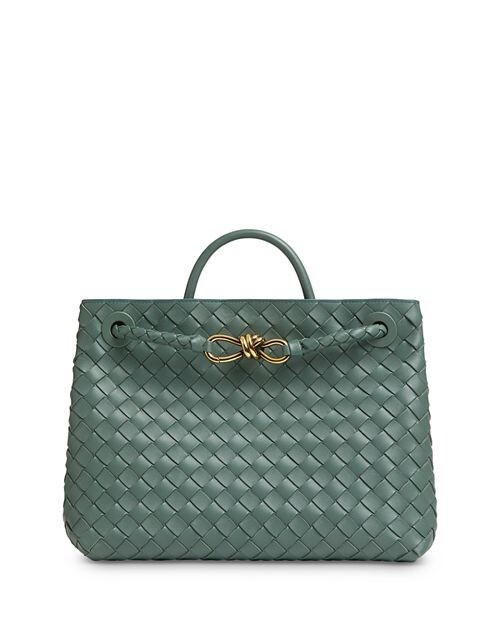 

Тканая сумка через плечо Andiamo среднего размера Bottega Veneta, цвет Green