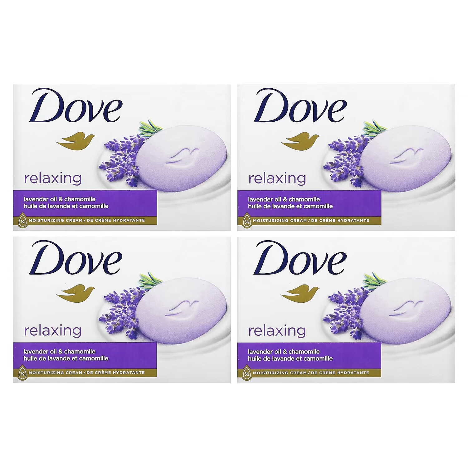 

Мыло Dove Relaxing, лавандовое масло и ромашка