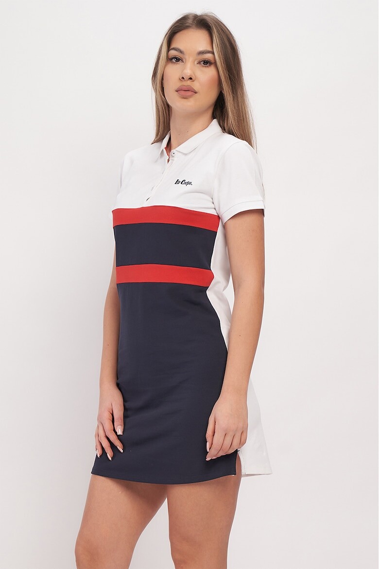 

Платье-Футболка с вышитым логотипом Lee Cooper, красный