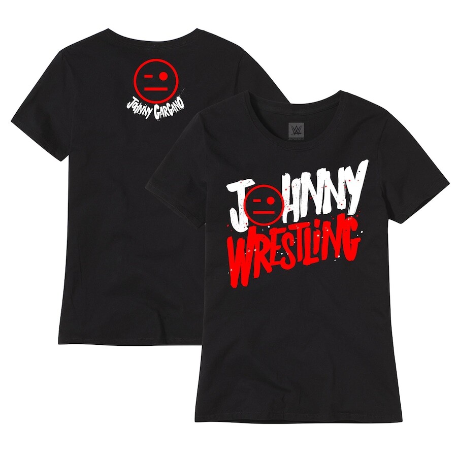 

Футболка с коротким рукавом WWE Authentic Johnny Gargano, черный