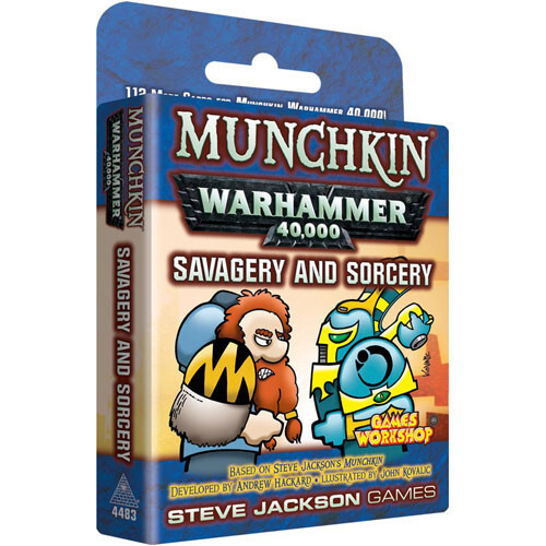 

Настольная игра Steve Jackson Games Munchkin Warhammer 40,000: Savagery & Sorcery