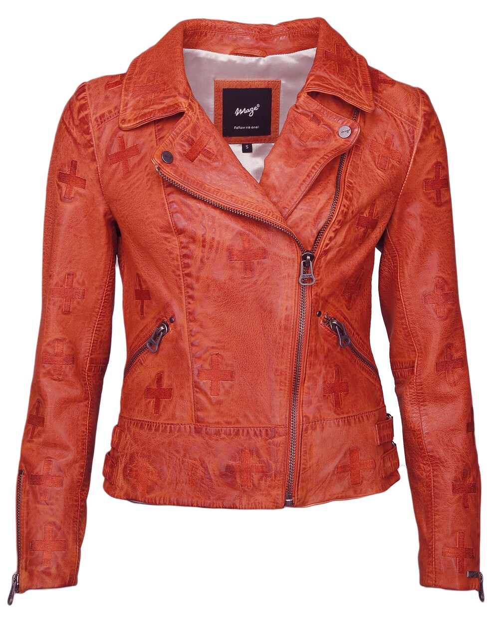 Межсезонная куртка Maze Movas, оранжево-красный межсезонная куртка superdry оранжево красный