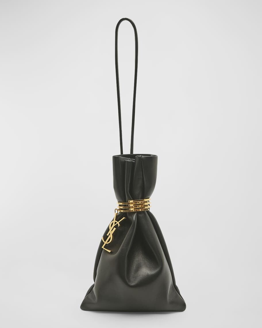 

Вечерний клатч YSL Monogram из кожи ягненка Saint Laurent