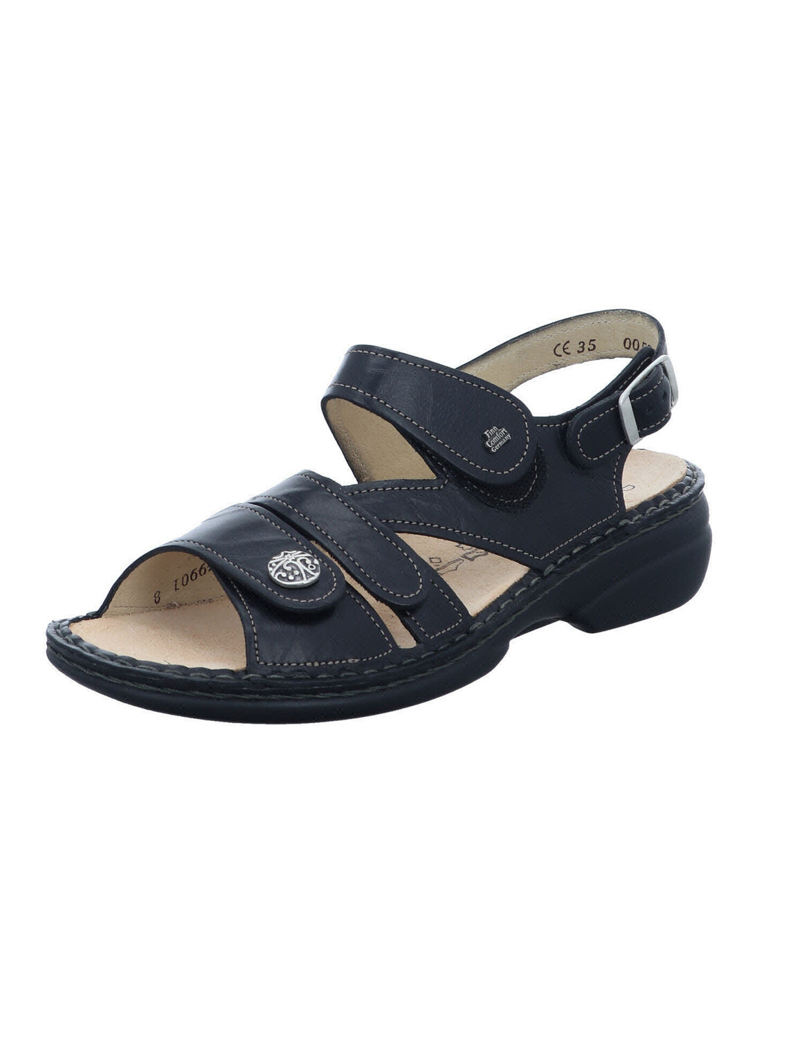 

Ботильоны Finn Comfort Keilsandalette GOMERA, черный