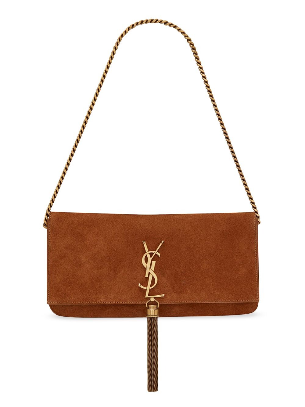 

Сумка Kate 99 на цепочке с кисточкой из замши Saint Laurent
