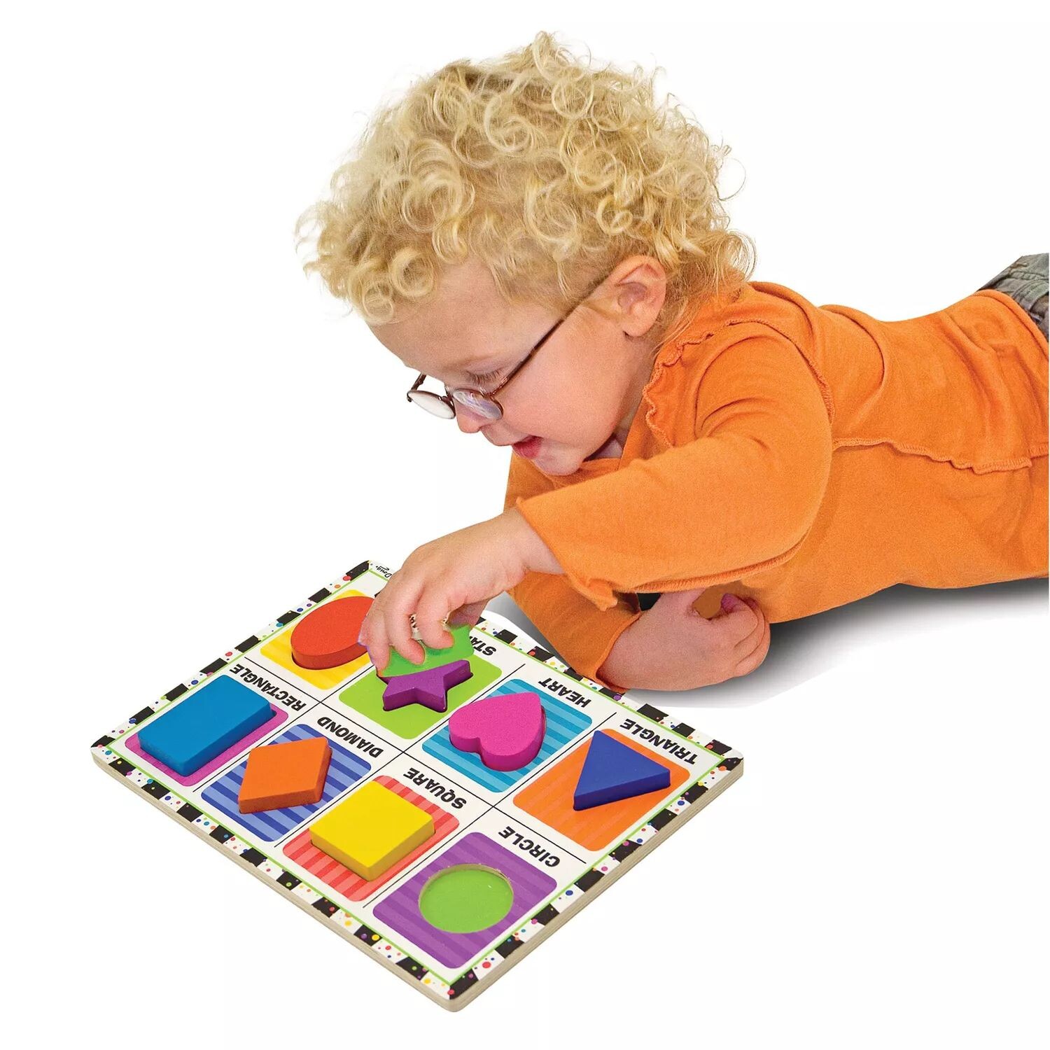 

Мелисса и Дуг формируют массивную головоломку Melissa & Doug