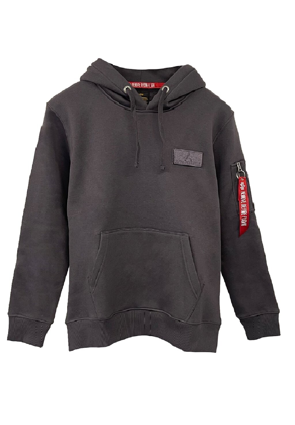 

Джемпер с капюшоном Alpha Industries, серый