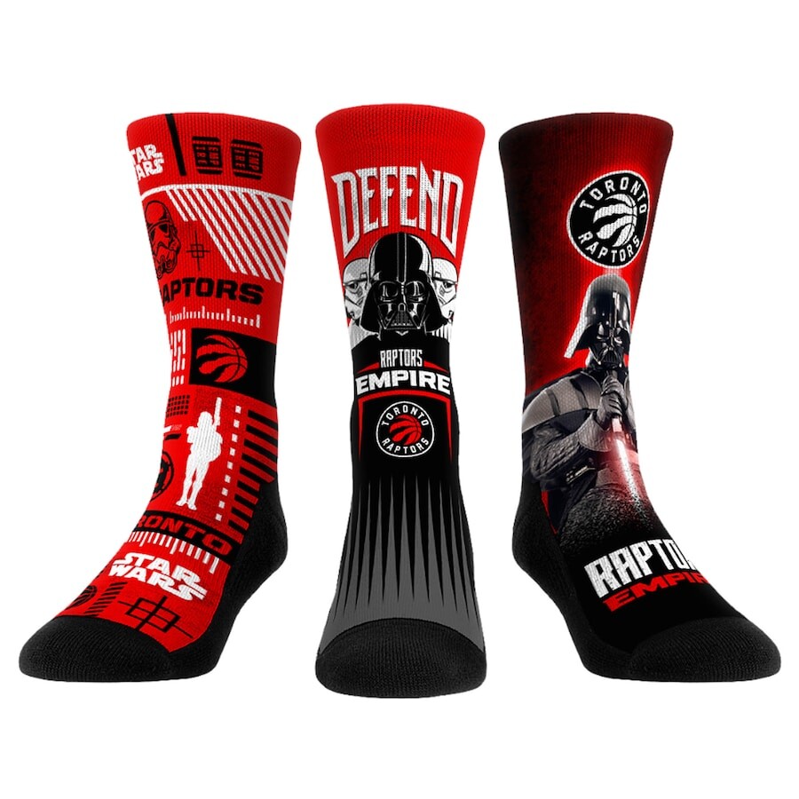 

Комплект носков Rock Em Socks Toronto Raptors, красный